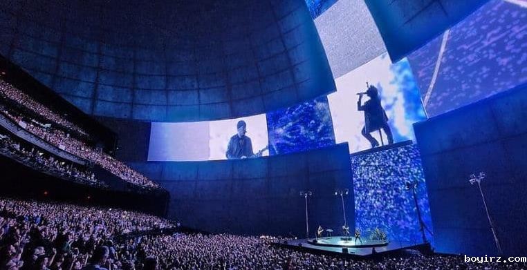 MSG Sphere内部LED球幕