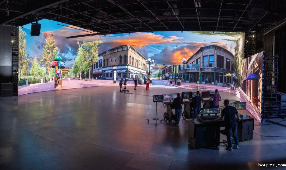 艾比森携手海外品牌，打造超1.45亿像素LED虚拟拍摄空间