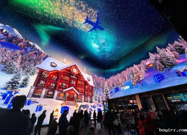 圣诞节来临，伦敦16K LED降临节日历带您免费环游全球